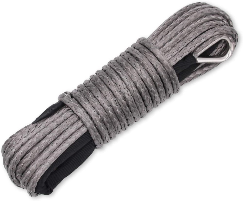Full Access 1/4" x 50' 7600 lbs Synthetic Winch Rope